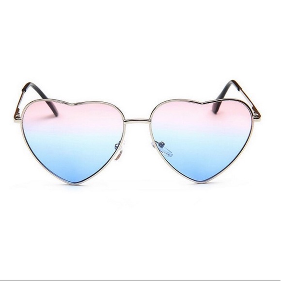 Vintage Heart Shaped Sunglasses - Picture 2 of 3